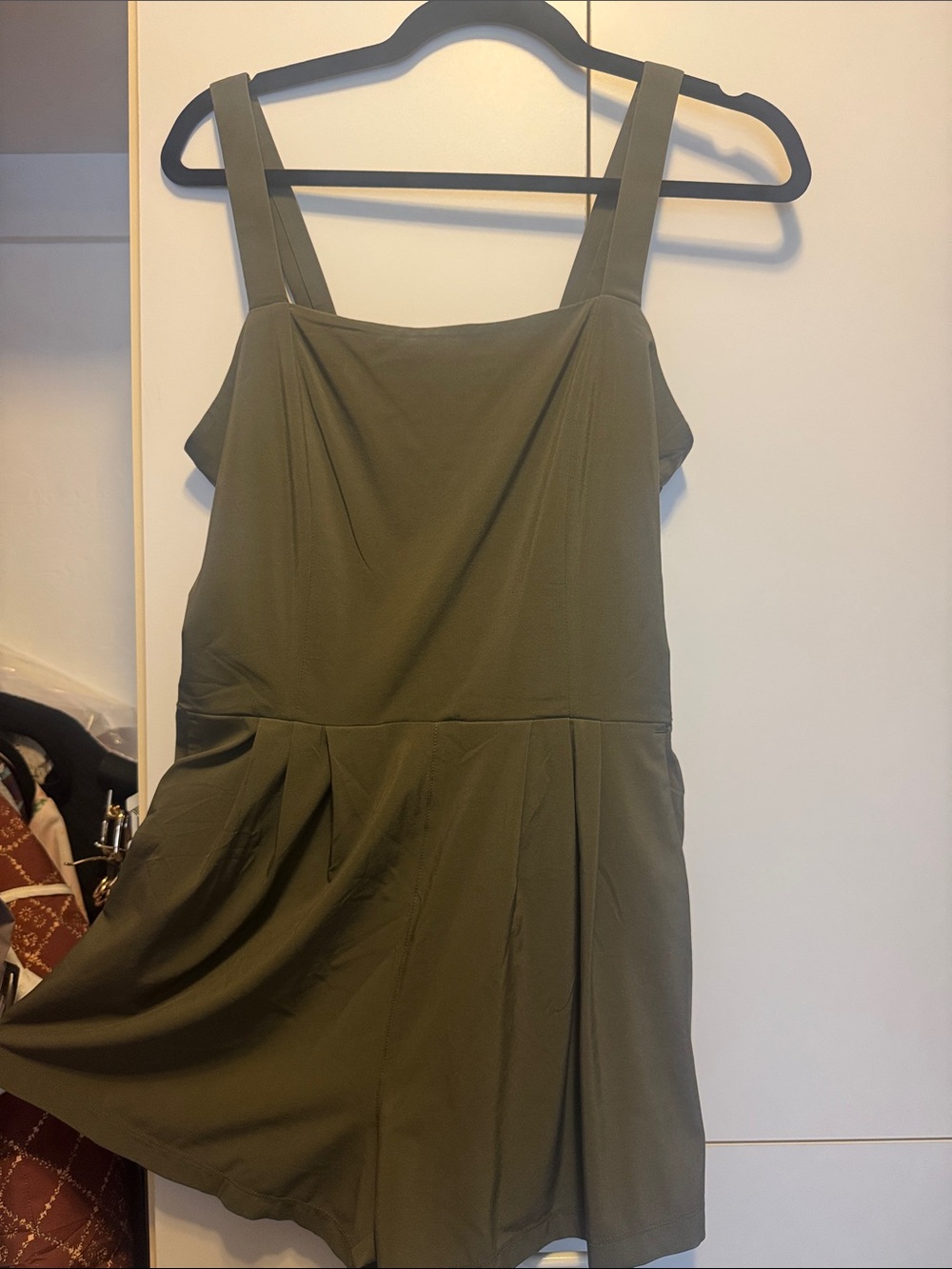 VUORI Villa Cami Romper - Dark Oregano 🌿- Medium